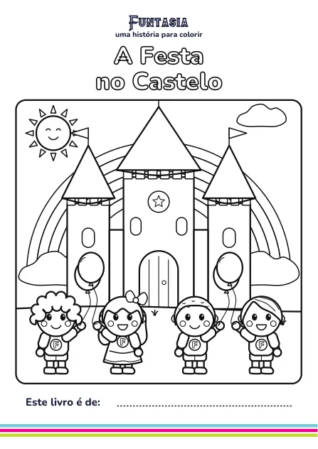 Capa de A Festa no Castelo