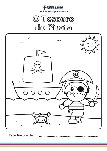 Capa de O Tesouro do Pirata